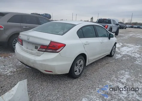 2015 Honda Civic Lx z USA, uszkodzony, nr VIN 19XFB2F52FE091372